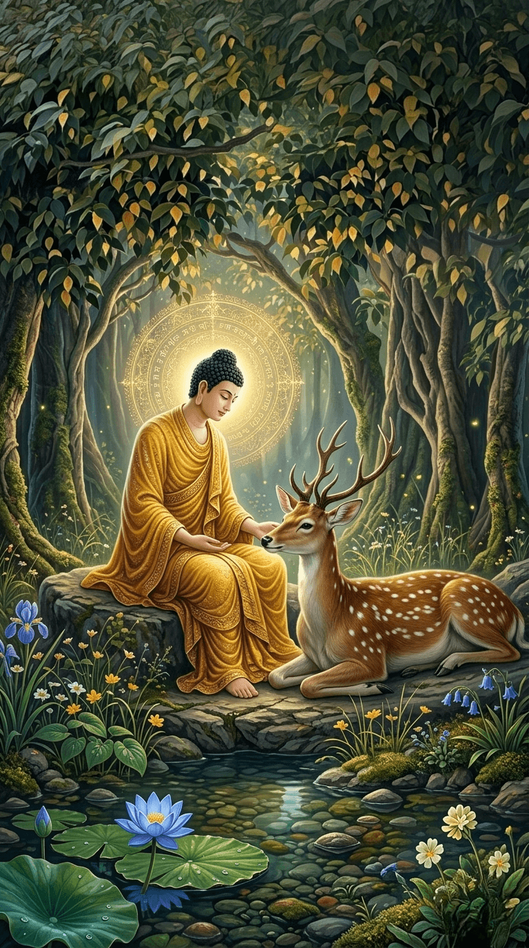 Gautam Buddha Wallpaper 4k