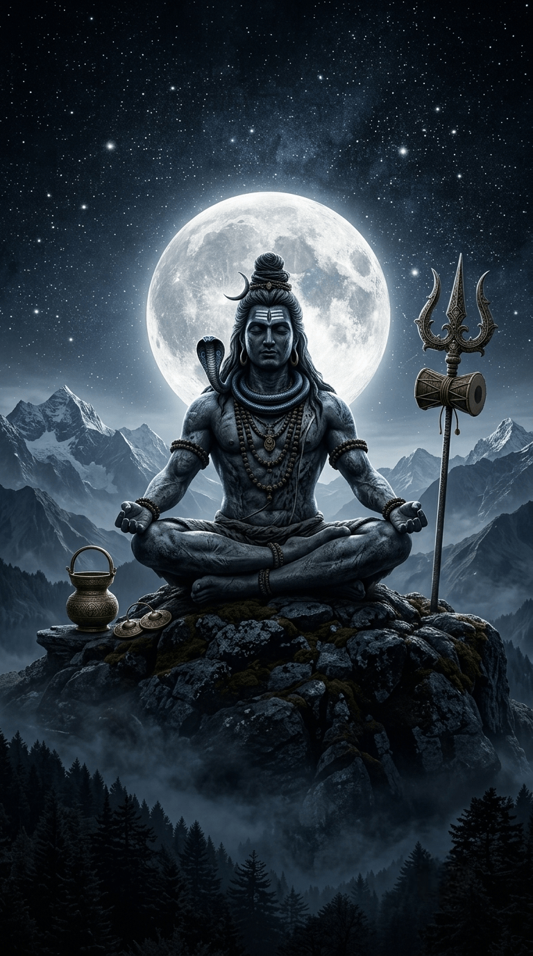 Dark Mahakal Ji Wallpapers 4k