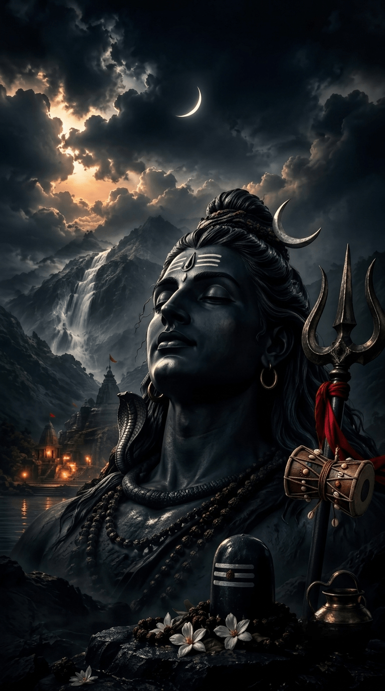 Dark Mahakal Ji Wallpapers 8k