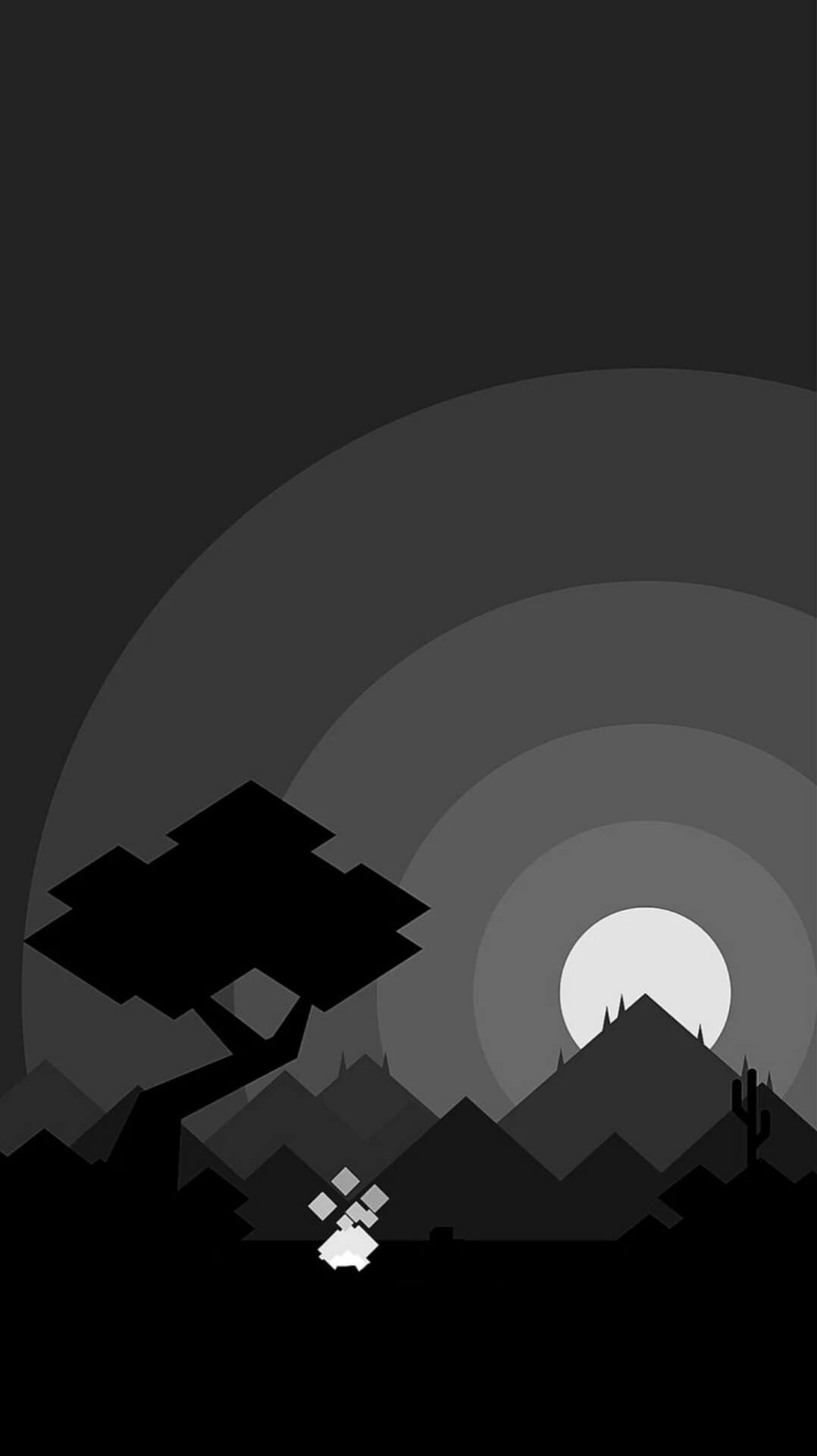 8K Dark Amoled Wallpaper
