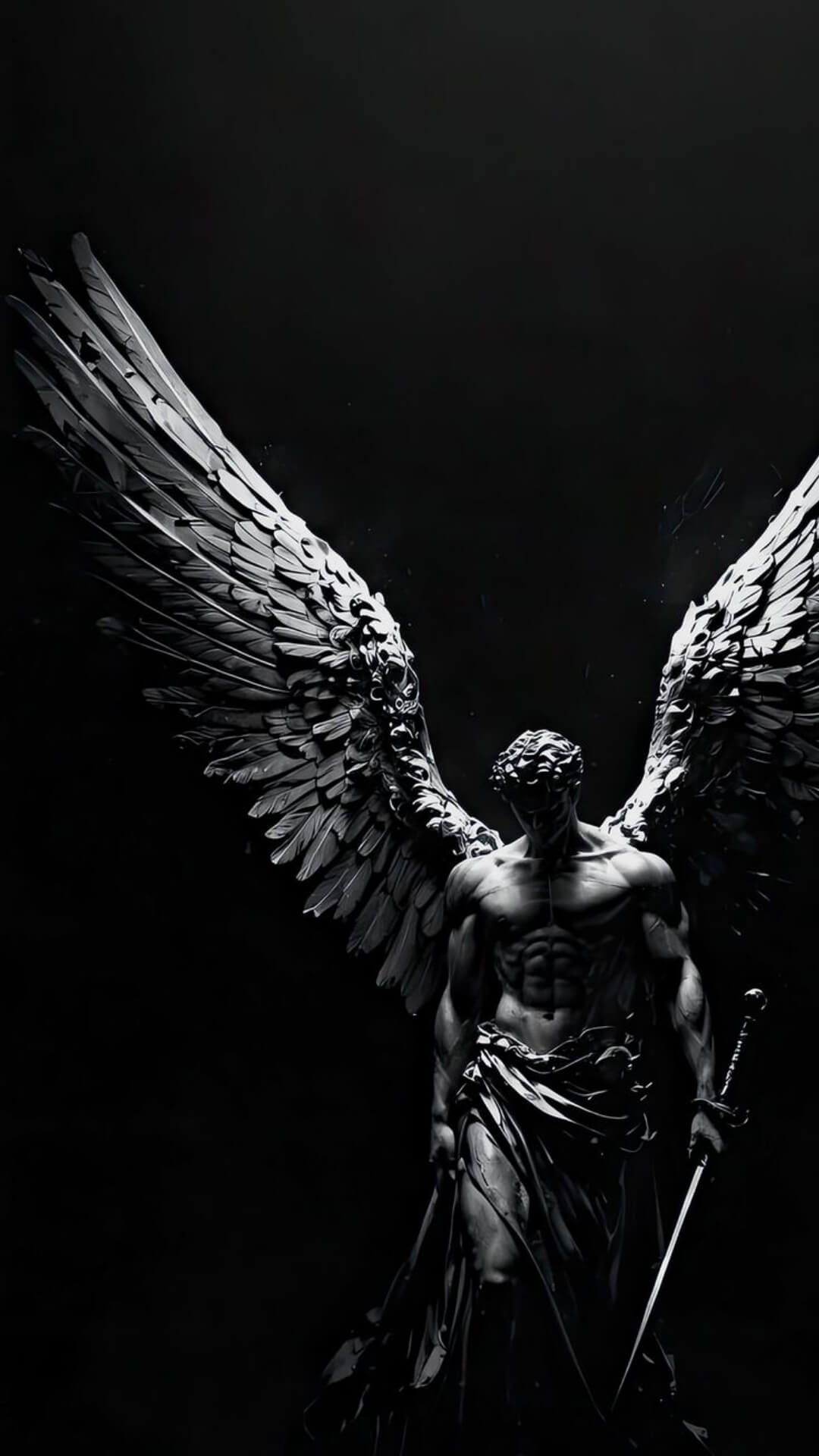 8K Dark Amoled Wallpaper