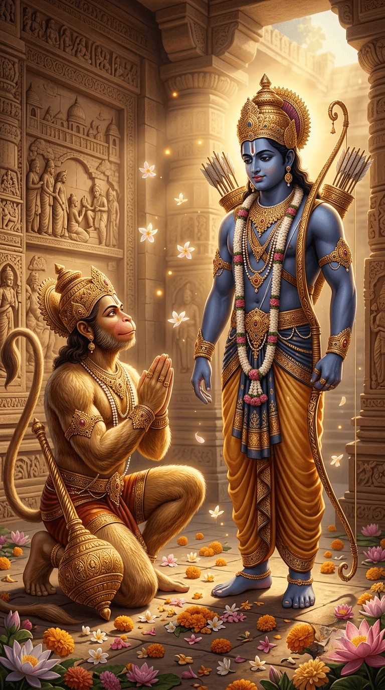 Lord Ram & Lord Hanuman Ji hd