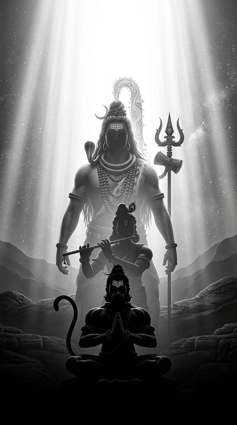 Black Dark Mahakal Ji Wallpapers