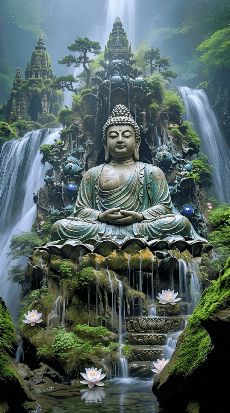 mountain god of Buddhaya wallpaper