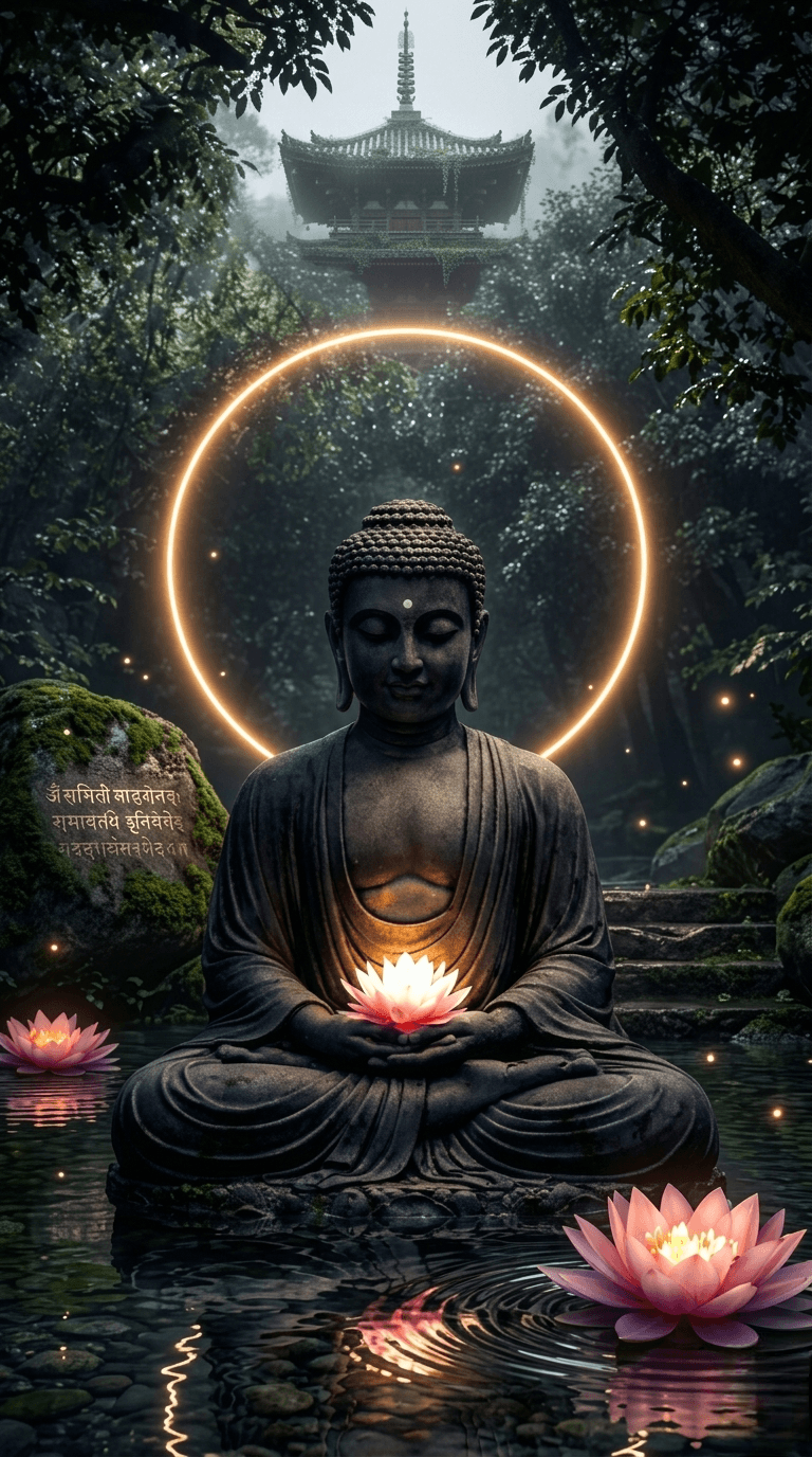 dark Buddhaya wallpaper