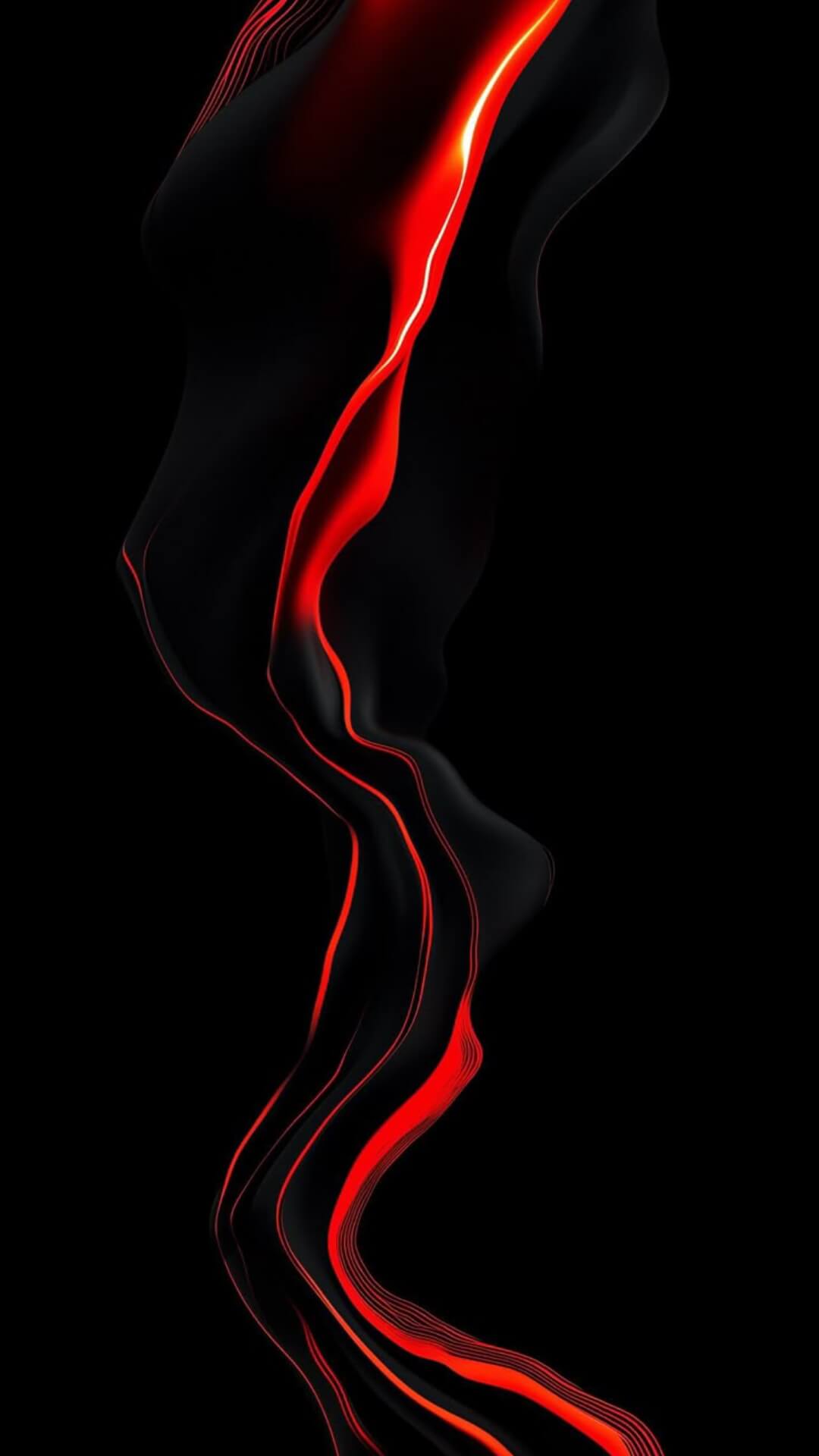 8K Red Black Wallpaper