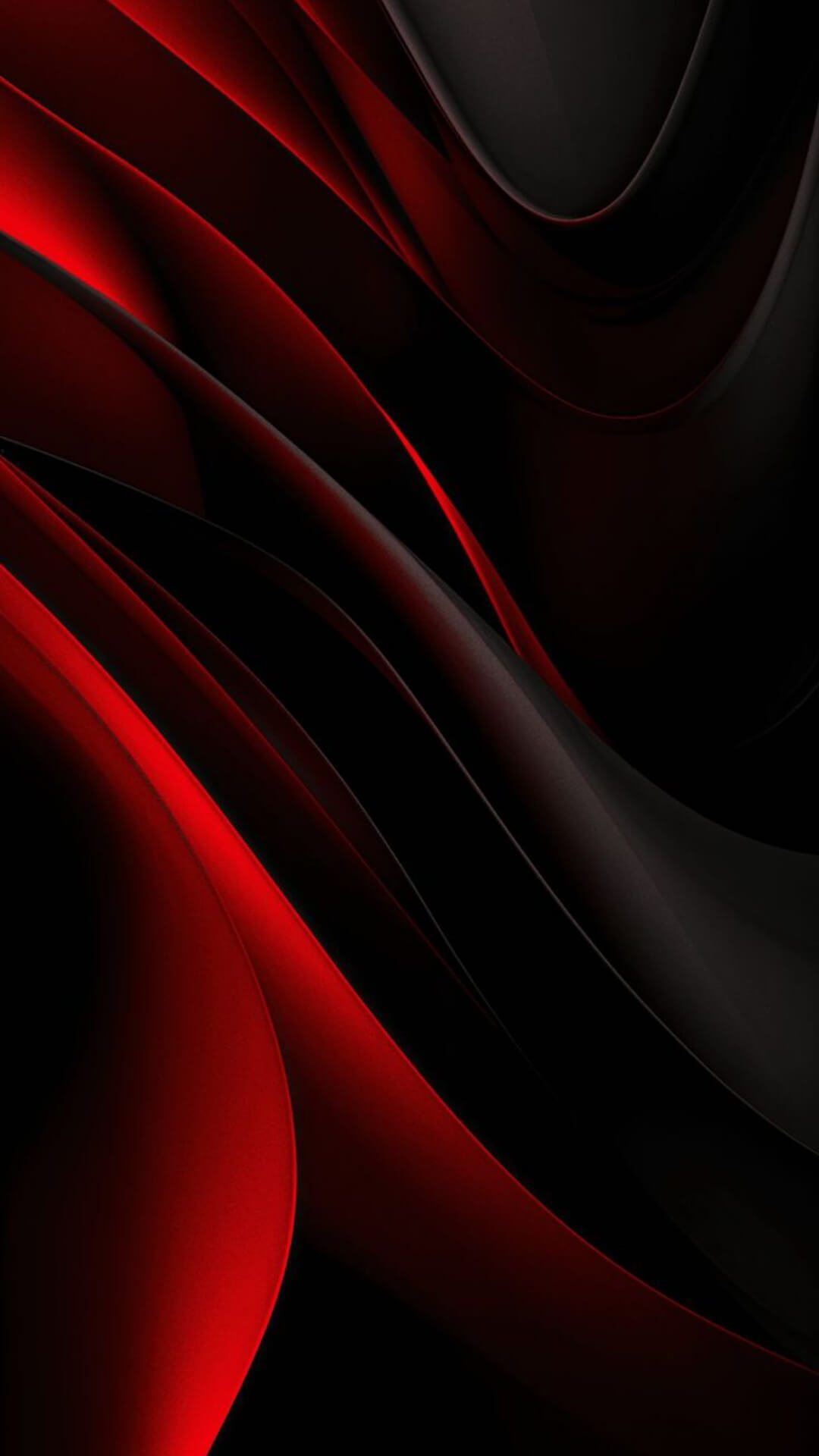 8K Red Black Wallpaper