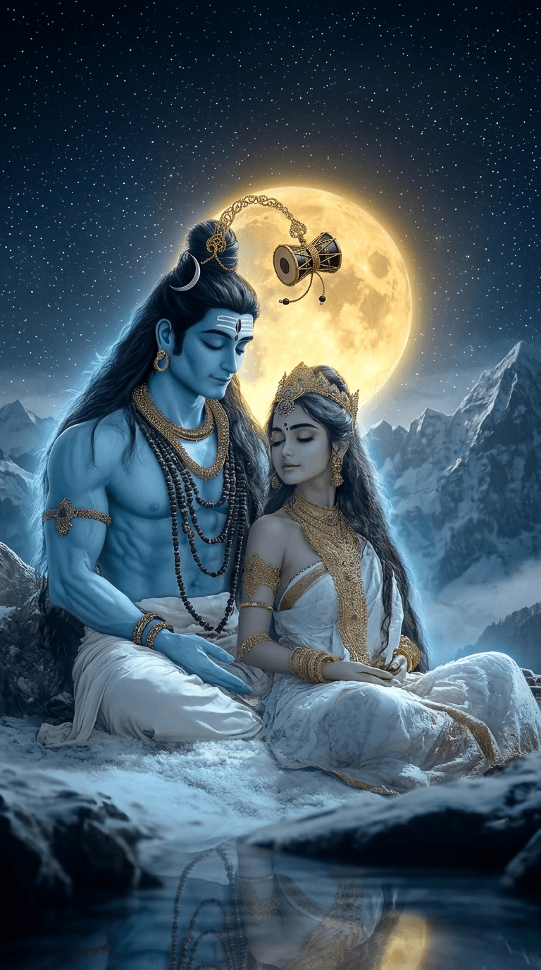 नमः पार्वती पतये हर-हर महादेव वॉलपेपर