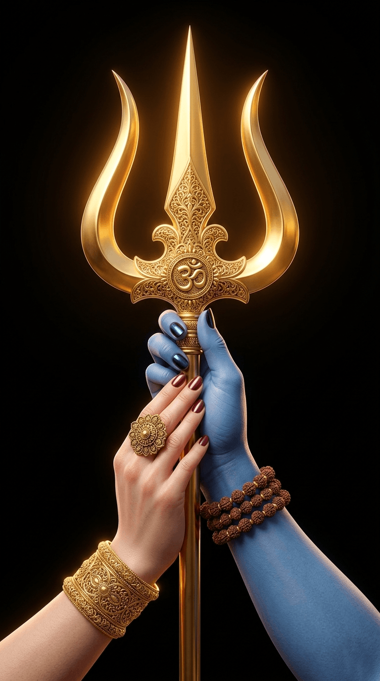 Trishul नमः पार्वती पतये हर-हर महादेव वॉलपेपर