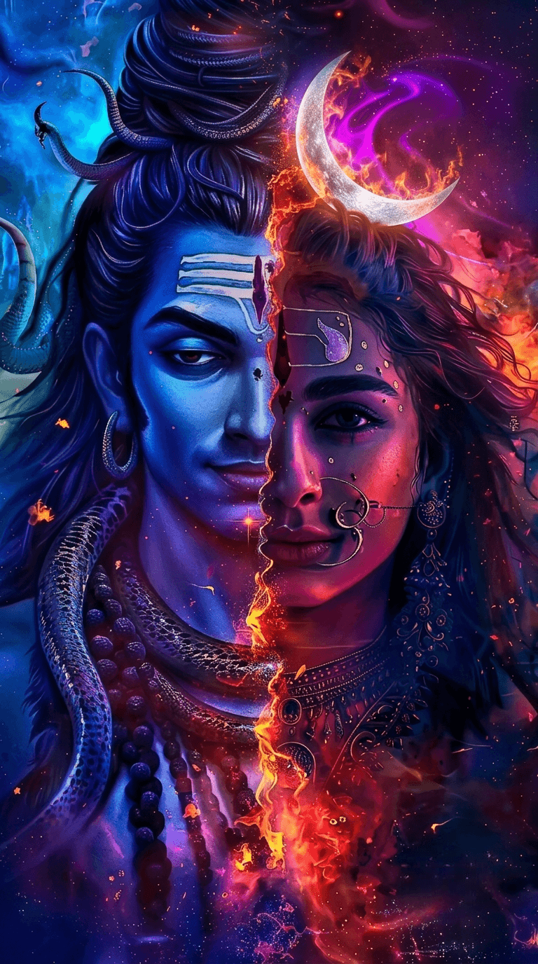 नमः पार्वती पतये हर-हर महादेव वॉलपेपर
