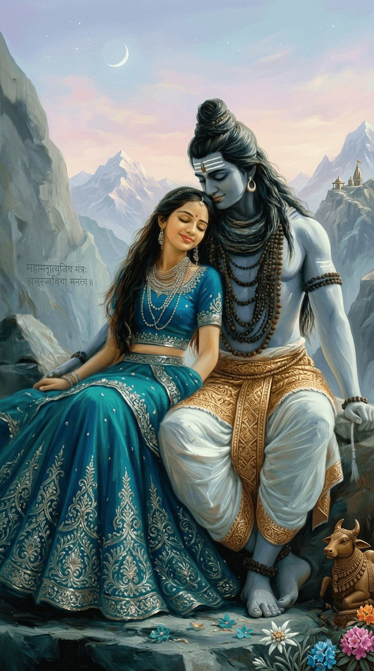 नमः पार्वती पतये हर-हर महादेव वॉलपेपर
