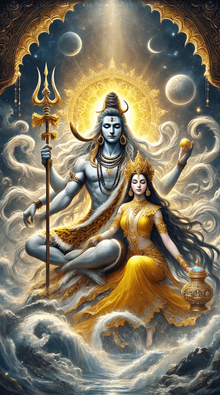 नमः पार्वती पतये हर-हर महादेव वॉलपेपर