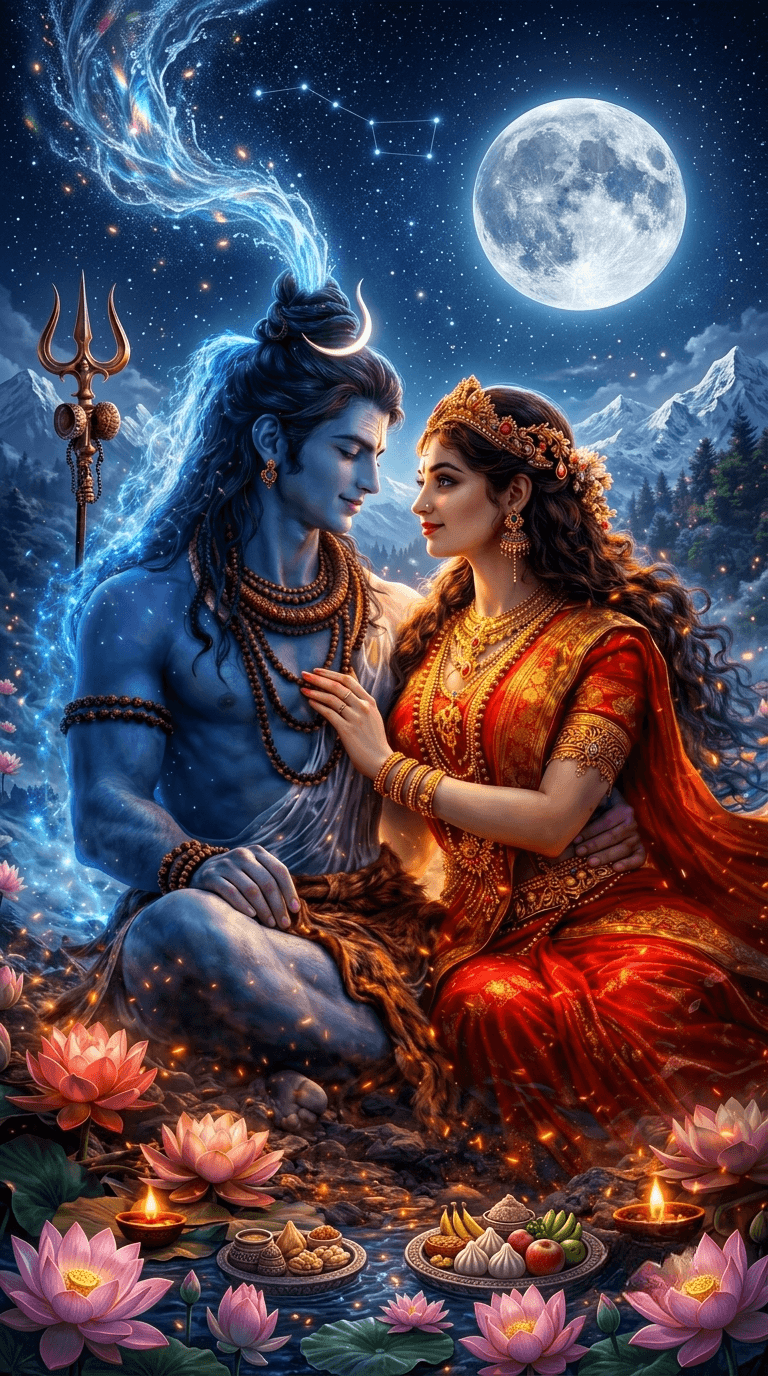 नमः पार्वती पतये हर-हर महादेव वॉलपेपर