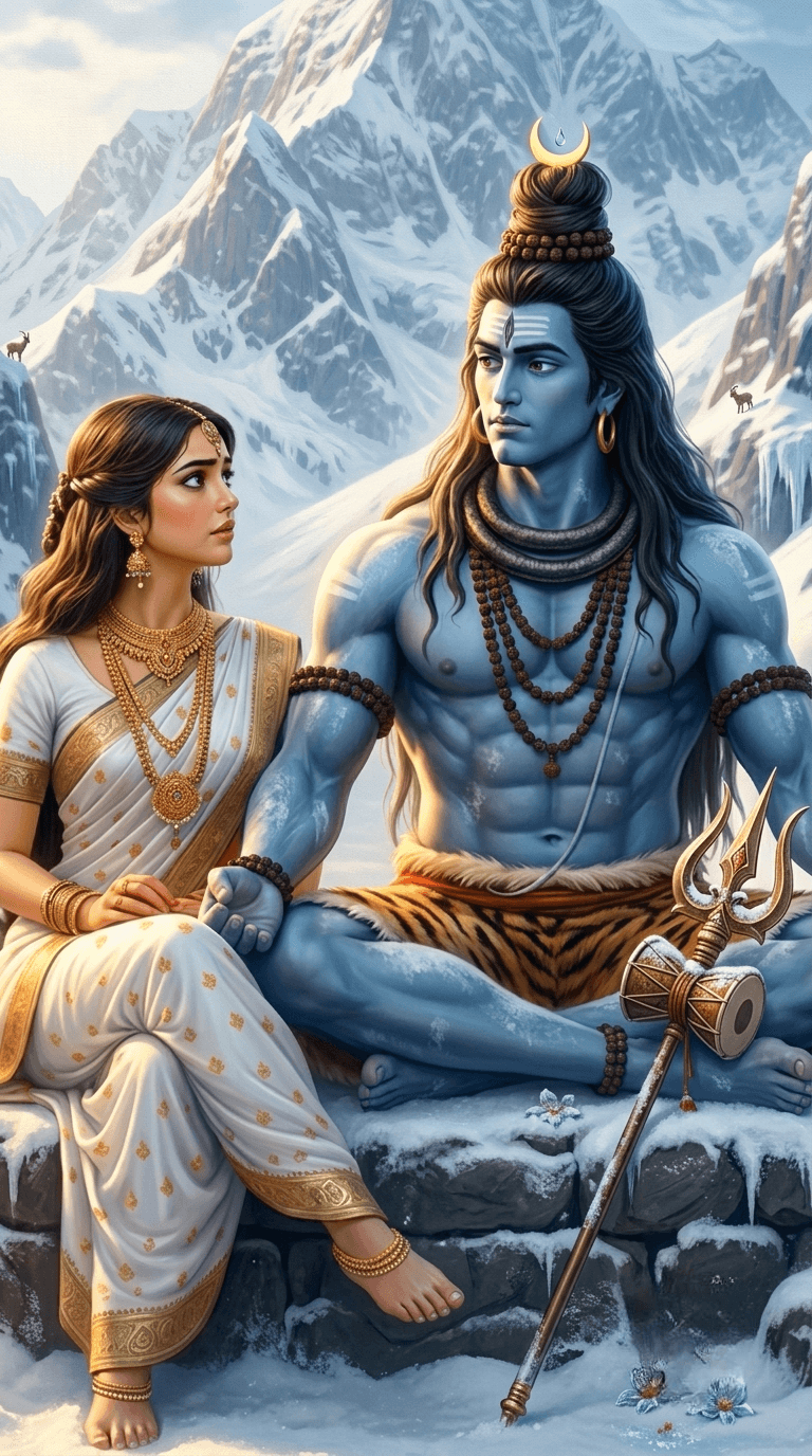 नमः पार्वती पतये हर-हर महादेव वॉलपेपर 2K
